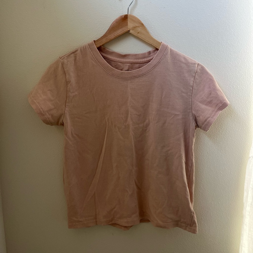 Urban Outfitters Pale Pink Tee